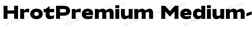 HrotPremium Medium字体转换